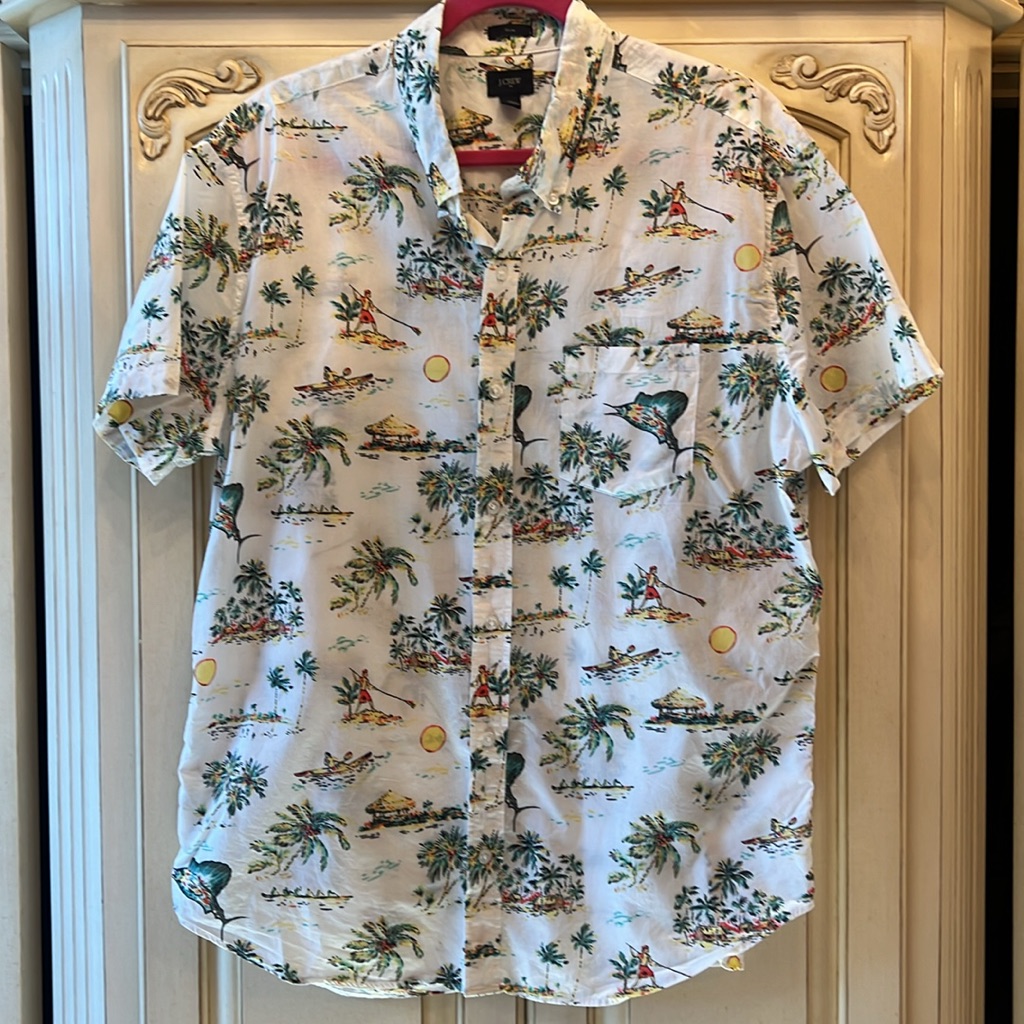 J Crew Mens Shirt Sz Xl